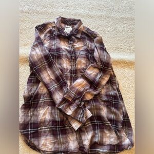anerican eagle boyfriend fit flannel